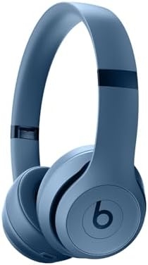 Beats Solo 4 – Wireless Bluetooth On-Ear Headphones, Apple & Android Compatible, Up to 50 Hours of Battery Life – Slate Blue